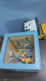 Wooden Activity Cube Resembles Montessori-Style Learning Toys