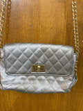 Shoulder Quilted Bag with Long Chain