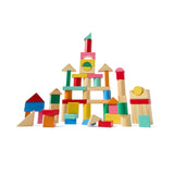 Anko Wooden Blocks with Shape Sorting Lid / 120Pcs