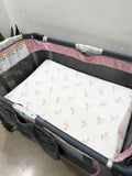 Baby Trend Butterfly Playard Plus Cot with Additional Mattress