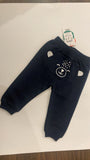 KOTON Fleece Lined Navy Pant / Size 9-12m