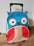 Skip Hop Zoo Rolling Luggage Bag - Owl