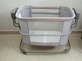 Mastela 3 In 1 Bassinet & Baby Cot with Auto Swing & Bluetooth Music