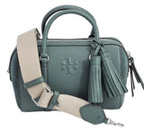 Tory Burch Thea Mixed Materials Mini Satchel Handbag