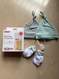 Bath Sponge  / Baby Caps / 1 Pair of Mittens / Farlin Milkstorage Bags