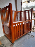 Custom-Made Solid Wood Baby Cot