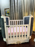 Solid Wood Cot with Mattress