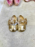 Shein Golden Shoes / Size 3-6m