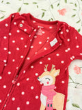 Carter's Fleece Footie Pajama Set / Size 6m