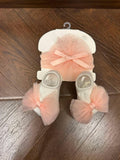 Juniors Booties & Headband Set Baby Girl / Size 0-6m