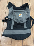 Ergobaby Performance Baby Carrier in a Charcoal & Grey Mesh Colorway / Size (12lbs - 45lbs) ( 5.5 - 20kg)