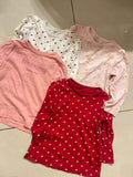 Max Full Sleeves T-Shirts / Pack of 4 / Size 12-18m