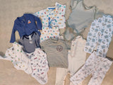 Baby Outfits / Pack of 11 / Size 0-3m / 3-6m