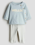 H&M Sweatshirt & Leggings / Size 2-4m