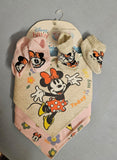 Disney Infant Booties & Bibs Set