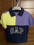 Gap Colorblock Polo T-Shirt / Size 3-4yrs