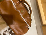 Tory Tan Bowling Bag