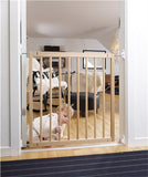 BabyDan No Trip Safety Gate, Wood
