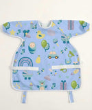 Full Sleeve Adjustable Size Baby Bib with High Chair & Table Covering