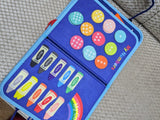 4 Leaf Toddler Busy Book