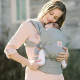 Ergobaby Adapt Baby Carrier - Dewy Grey / from Newborn to Toddler (7-45 lbs / 3.2-20 kg)