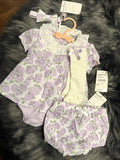 Nicole Miller Frock / Set of 4 Pc / Size 3-6m