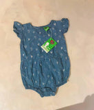 Bacha Party Summer Cotton Romper / Size 12-18m