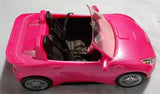 Barbie Mattel Pink Glitter Paint Car