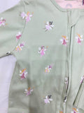 Next Baby Girl Sleepsuit / Pastel Green / Size 3-6m