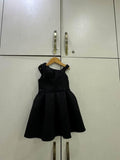 Ted Baker Girls Embossed Scuba Dress in Black / Size 4yrs