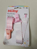 NUBY Pacifier Clips / Set of 2