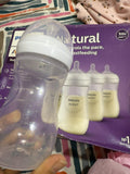 Philips Avent Feeder Bottles 9oz  with 1m+ Nipple