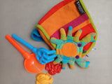 Barefoot Bag with Sand Toys
