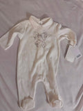 Mama’s & Papa’s Baby Girl Thick Romper / Size 3-6m