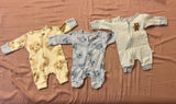 Next Baby Sleepsuits/ Pack of 3 / Size First Size