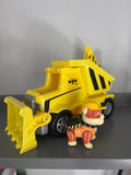 Paw Patrol Toy Rubble figure with Bulldozer Truck