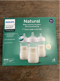 Philips Avent Natural Glass Bottle 240ml / Age 1m+