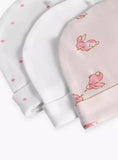 Juniors Assorted Beanie Cap - Set of 3 / Size 0-6m