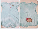 Carter's Baby Girl Romper
Monkey Front & Back / Size 24m