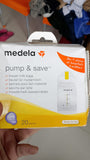 Medela Pump & Save Breastmilk Bags / Count 20