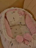 Snuggle Bed with Two Extra Bedding / Age Upto 6m