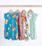 Next Baby Floral Romper / Age 3-6m