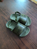 Primark Green Camo Slides / EU 22