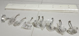 Wooden Home Tri Hook Rack with 5 Hooks / Pack of 2