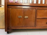 Custom-Made Solid Wood Baby Cot