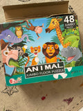 AN I MAL Jumbo Floor Puzzle / 48pcs