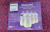 Philips Avent Range Natural Plastic Bottles 260ml / Teat Size 1m+/ Pack of 4
