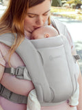 Ergobaby EMBRACE Soft Air Mesh, Soft Grey / Suitable from Birth till 12m