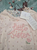 Next Baby Girl Sleep Bodysuit / Size 12-18m