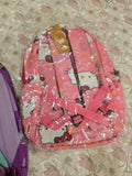 Pink Bembel Size 14" & Purple Disney Size 15" Bags / Pack of 2